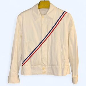 Thom Browne Cream Jacket Stripe Size 2 Small Medium Spring 2005